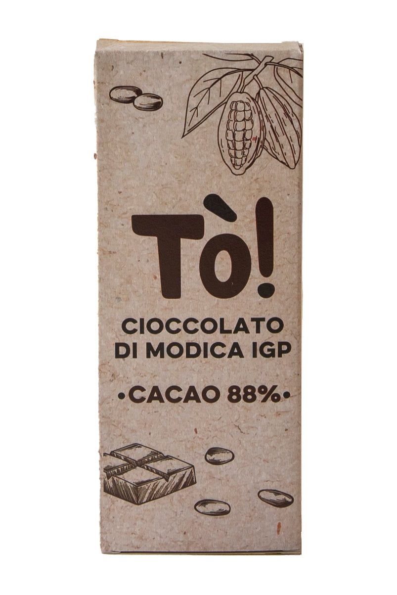 Cioccolato di Modica IGP BIO - Cacao 88%