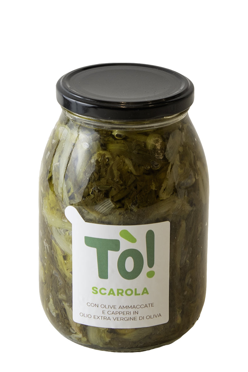 Scarola con Olive “Ammaccate” e Capperi 1062 ML