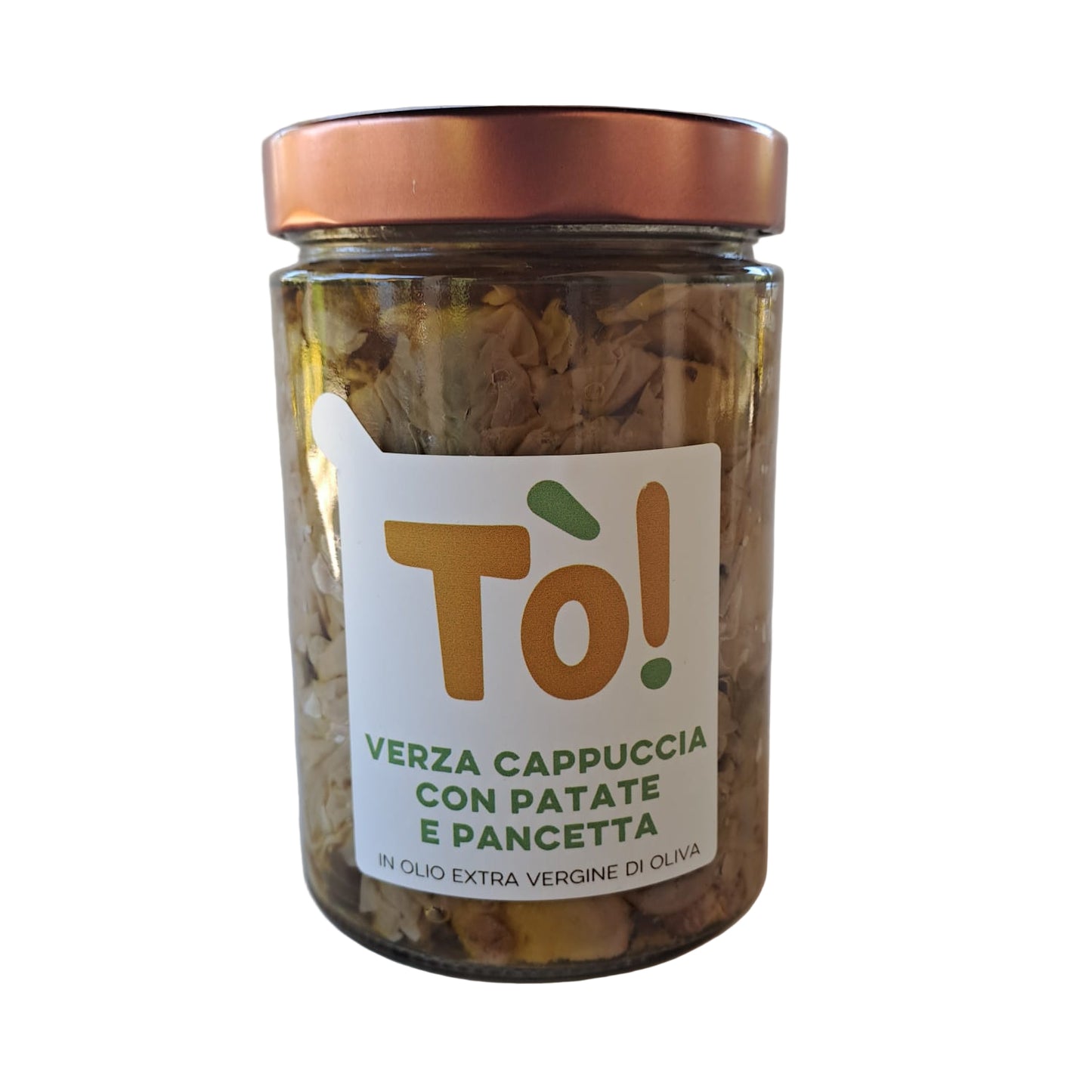 Verza Cappuccia con Patate e Pancetta 580 ML