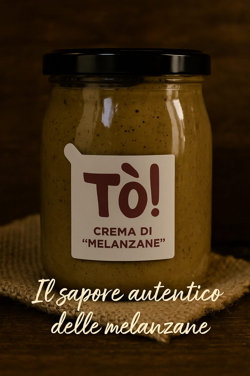 Crema di "Melanzane" 580 ML 100% vegetale