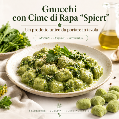 Gnocchi di Patate Freschi alla Crema di Broccolo Spiert