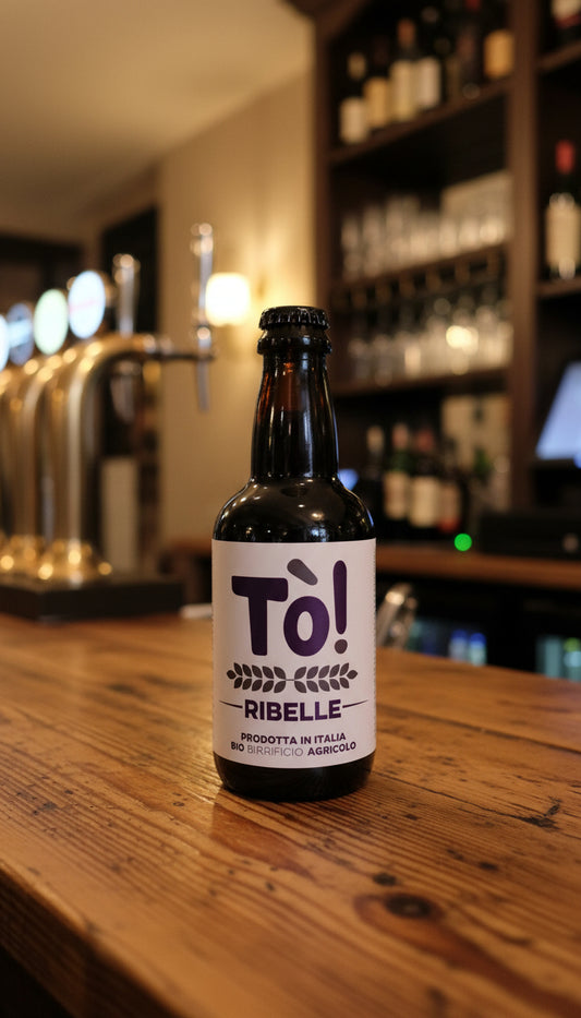 🍺 Birra Artigianale Agricola Biologica "RIBELLE" 33 CL
