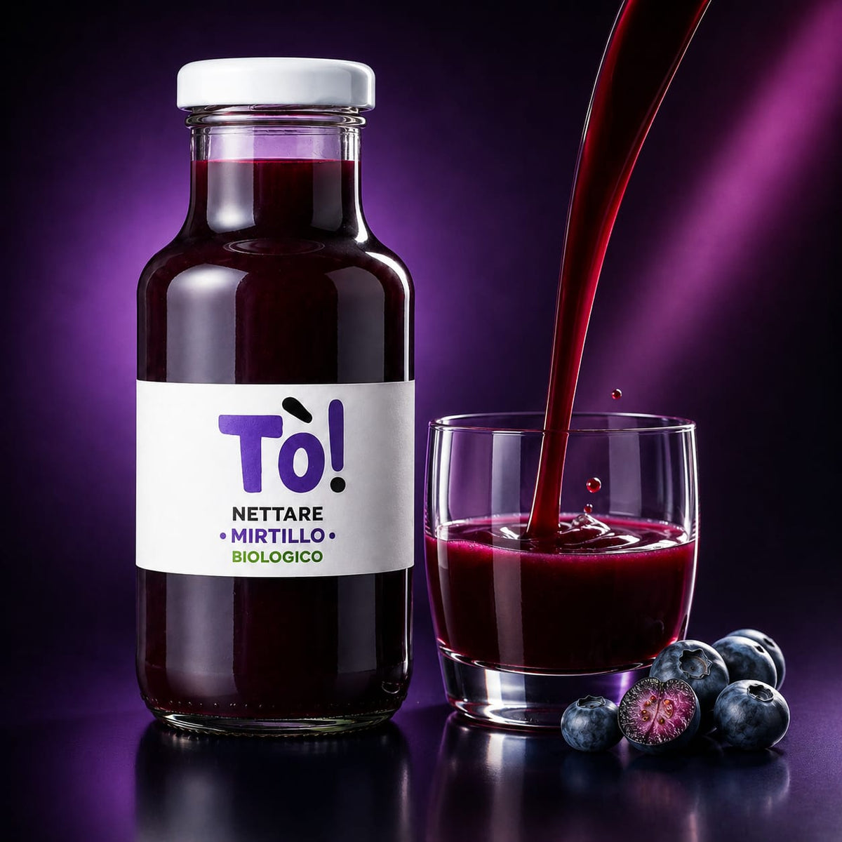 Organic Blueberry Nectar 200 ML