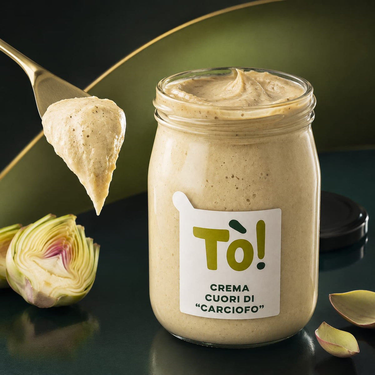 "Artichoke Hearts" Cream 580 ML 100% Plant-Based