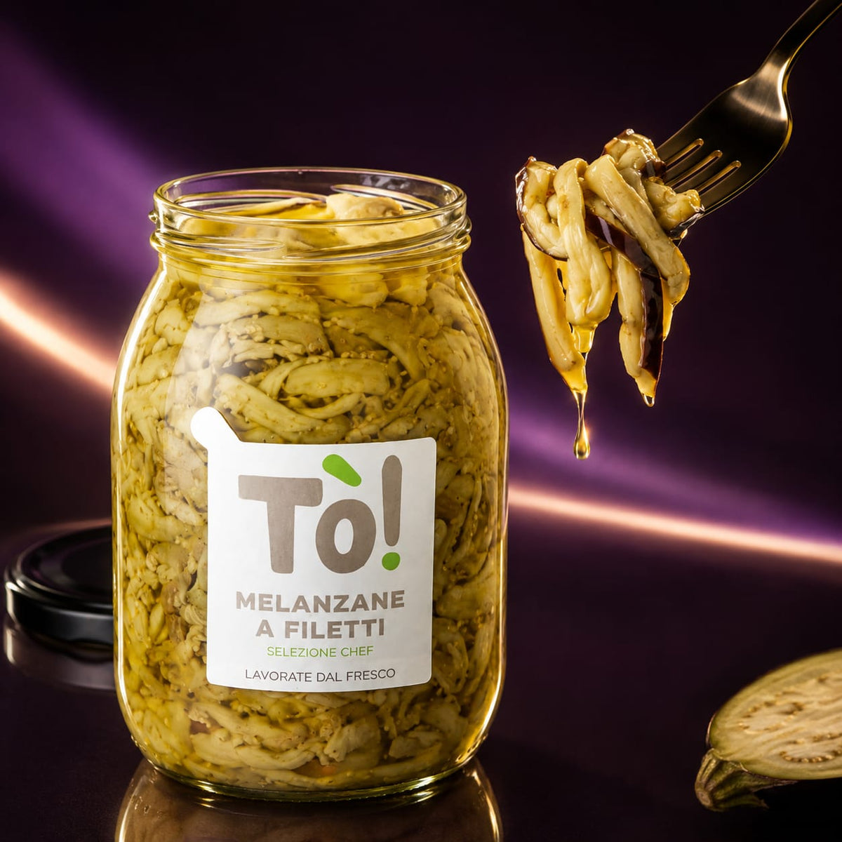 Sliced Aubergines 1062 ML
