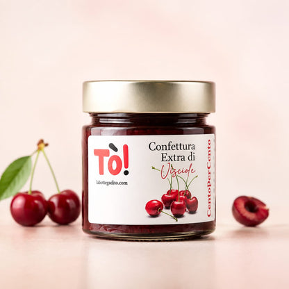 Sour Cherry Extra Jam 100%