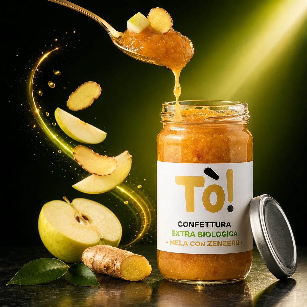 Organic Apple & Ginger Extra Jam