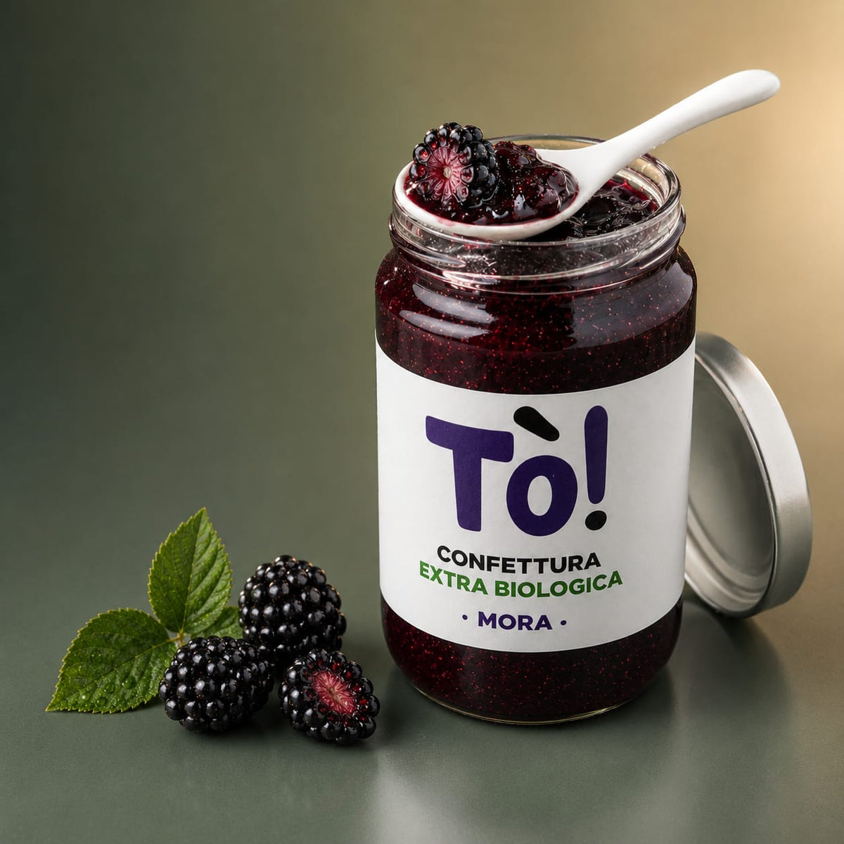 Organic Extra Blackberry Jam 120%