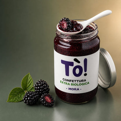 Organic Extra Blackberry Jam 120%