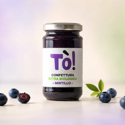 Organic Extra Jam Blueberry 120%