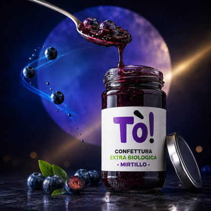 Organic Extra Jam Blueberry 120%