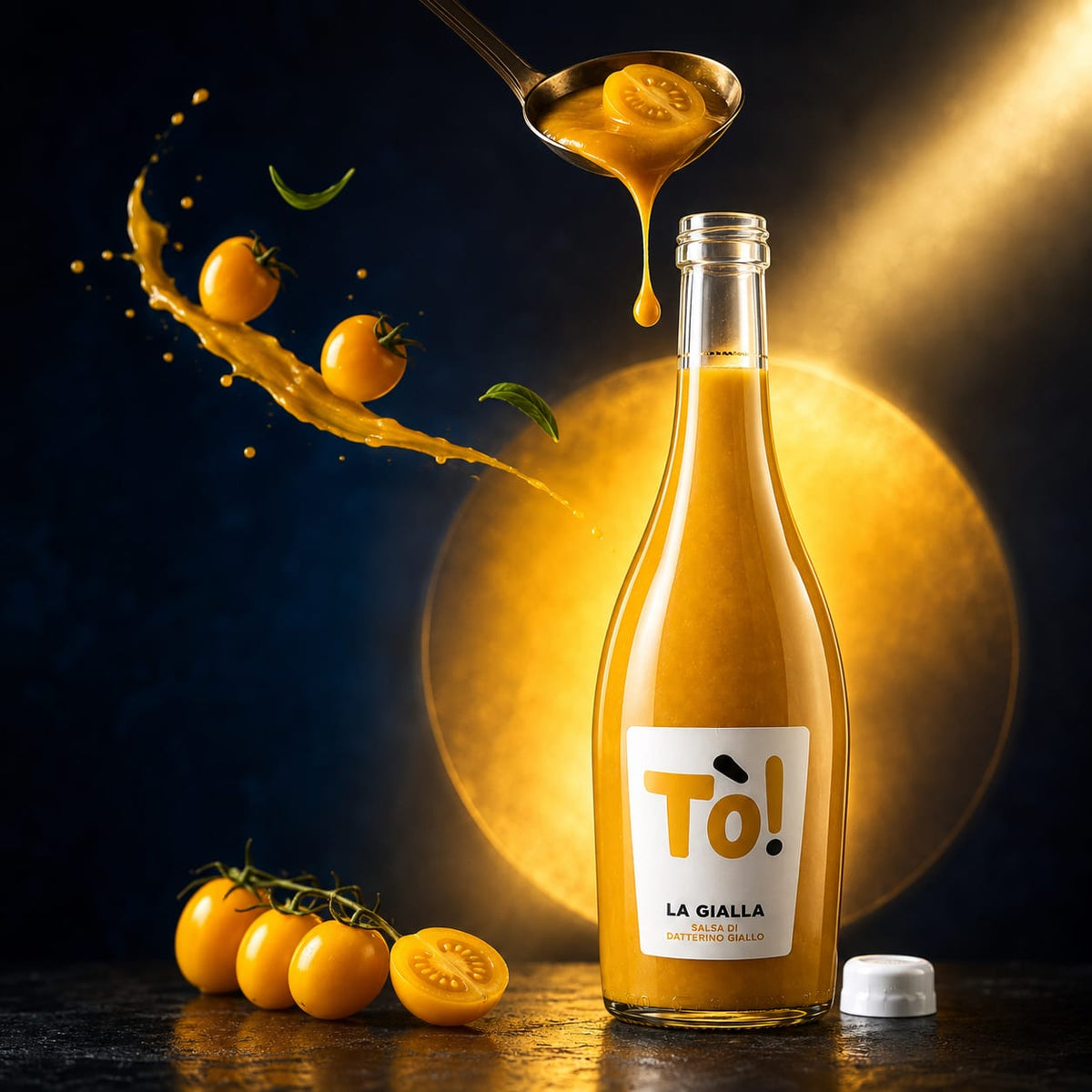 Yellow Datterino Tomato Sauce 750 ML
