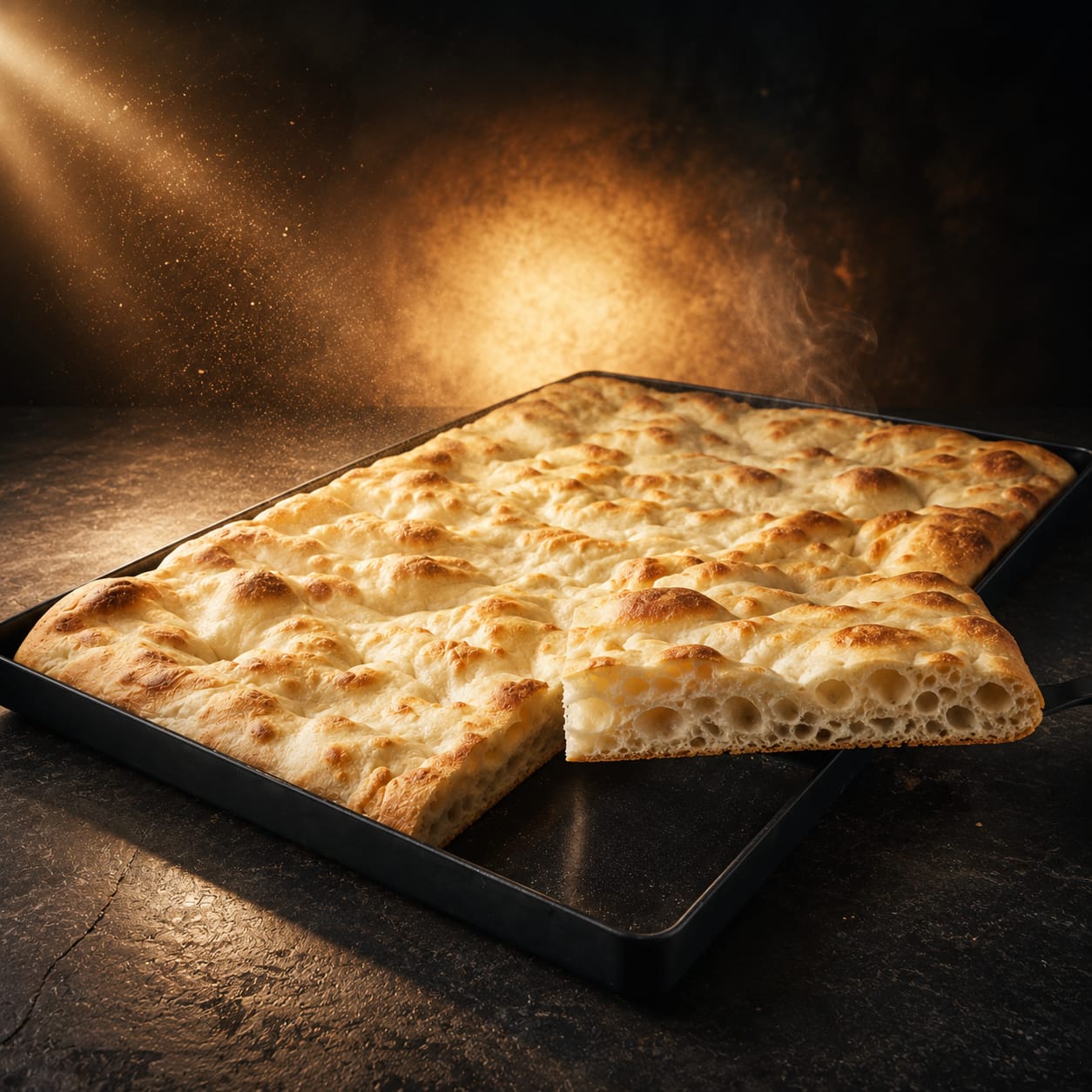 Roman Pan Pizza Base 60x40 1000g (pack of 2 pans)