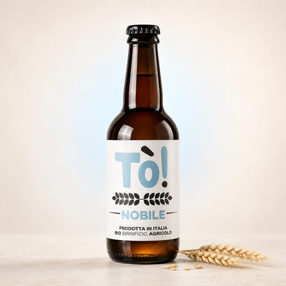 Birra Artigianale Agricola Biologica "NOBILE" 33 CL