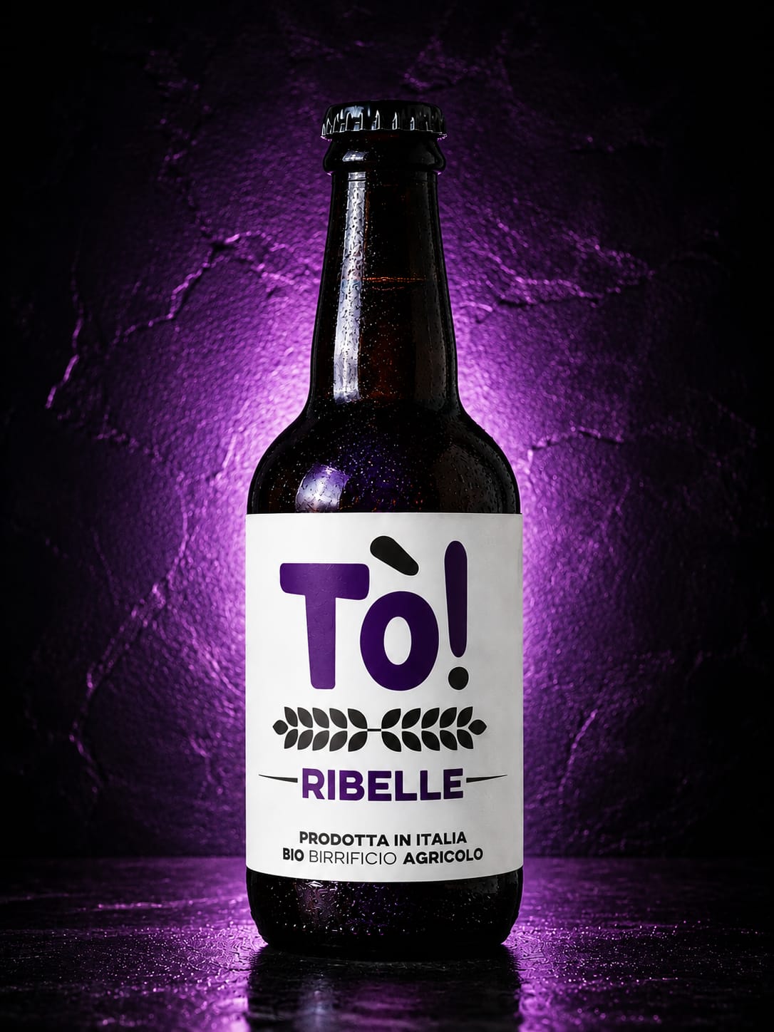 🍺 Birra Artigianale Agricola Biologica "RIBELLE" 33 CL