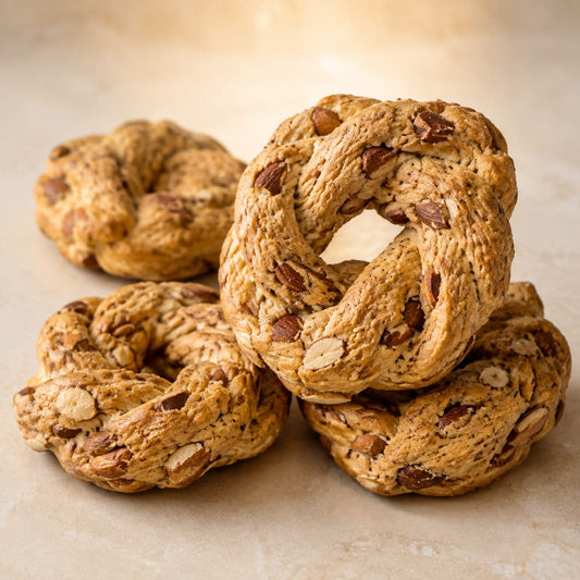 Taralli Sugna, Pepe e Mandorle – 300g