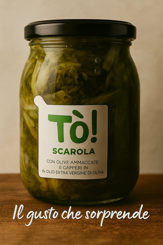 Scarola con Olive “Ammaccate” e Capperi 1062 ML